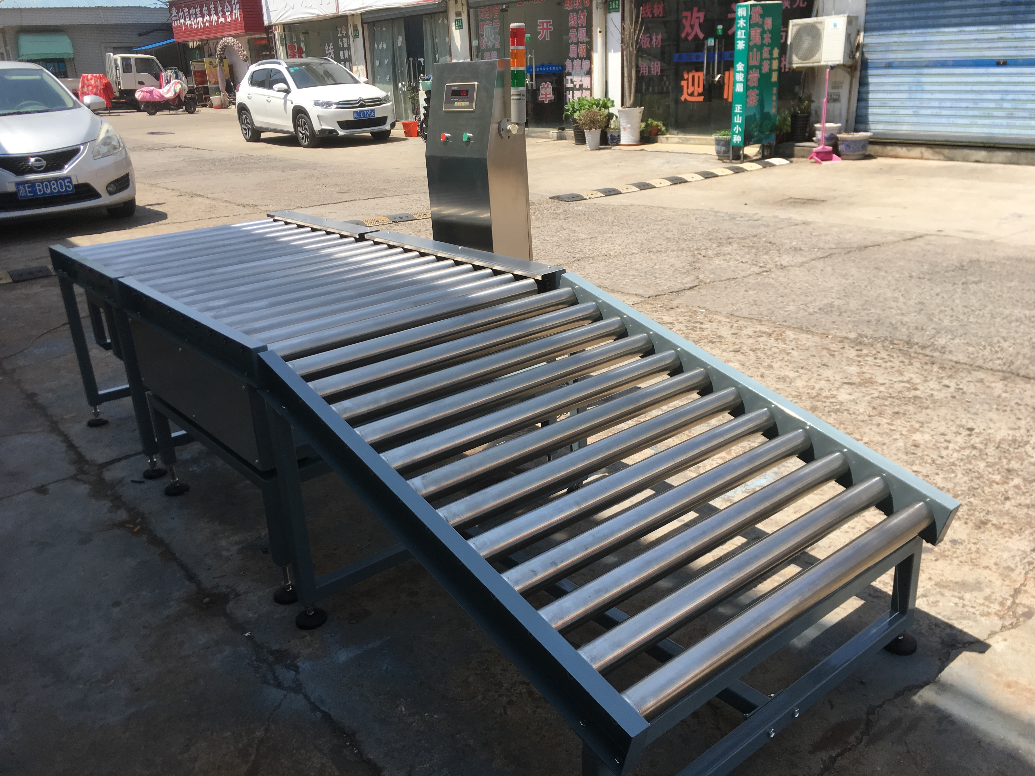 帶斜坡滾筒電子秤